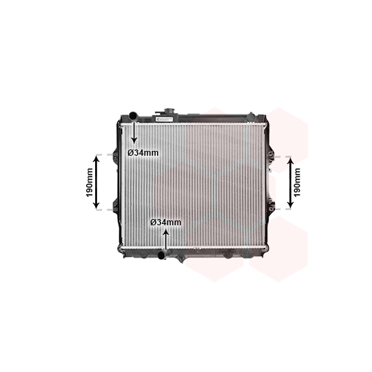 53002492 - Radiator, engine cooling 