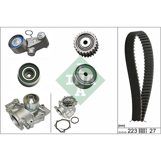 530 0426 30 - Water Pump & Timing Belt Set 