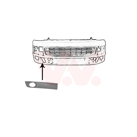 5790494 - Ventilation Grille, bumper 