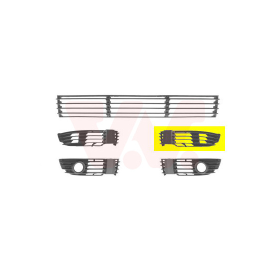 5837591 - Ventilation Grille, bumper 