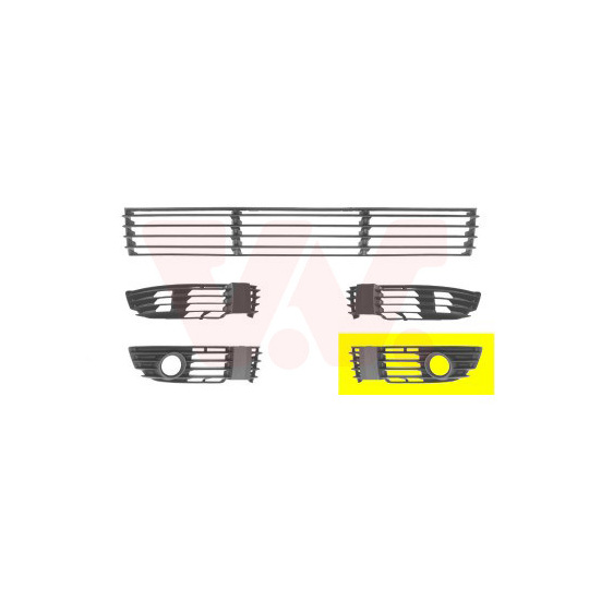 5837593 - Ventilation Grille, bumper 