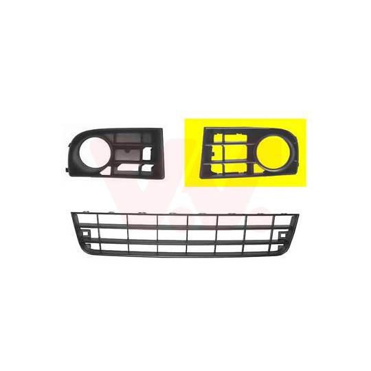 5894597 - Ventilation Grille, bumper 