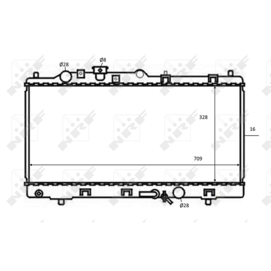 59075 - Radiator, engine cooling 