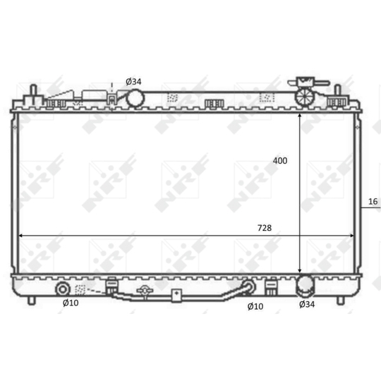 59079 - Radiator, engine cooling 