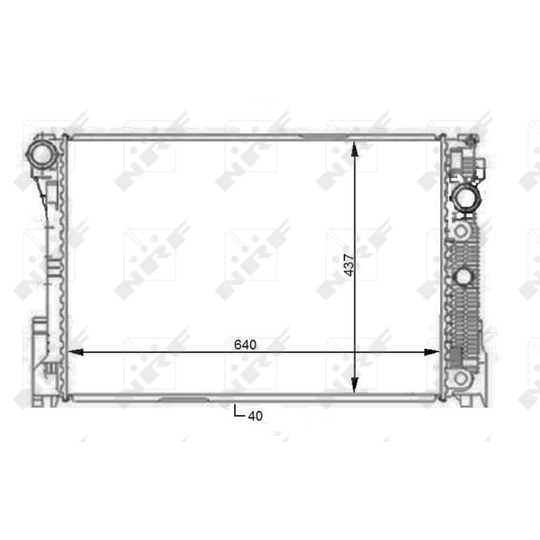 59108 - Radiator, engine cooling 