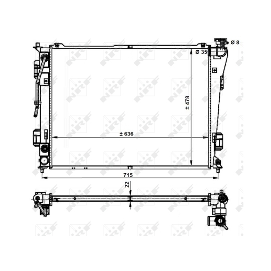 59200 - Radiaator, mootorijahutus 