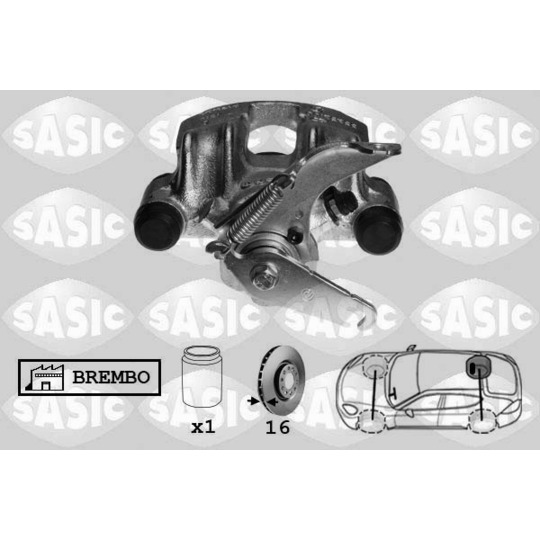 6506039 - Brake Caliper 