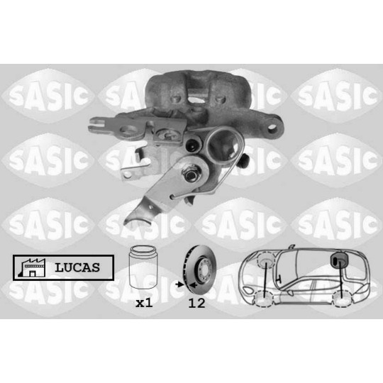 6506133 - Brake Caliper 