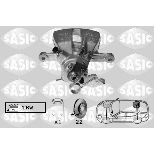 6506135 - Brake Caliper 