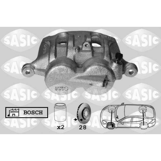 6506162 - Brake Caliper 