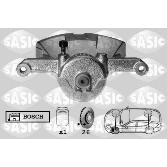 6506180 - Brake Caliper 