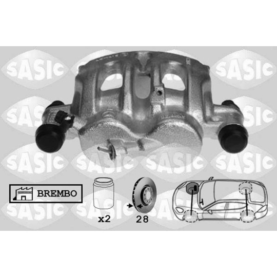 6506185 - Brake Caliper 