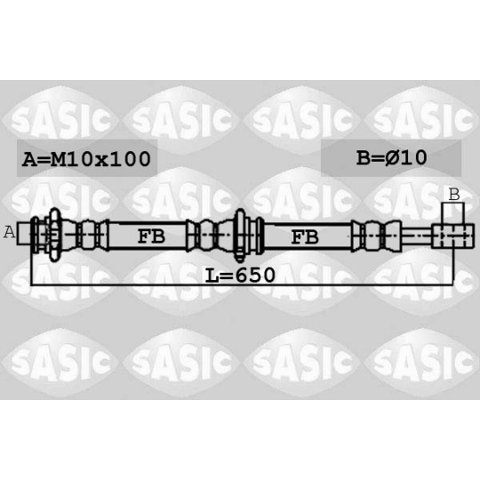 6606252 - Brake Hose 