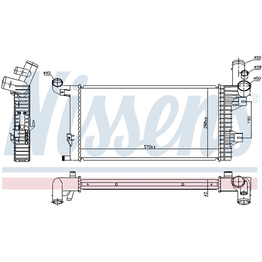 67172 - Radiaator, mootorijahutus 