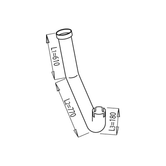 68227 - Exhaust pipe 