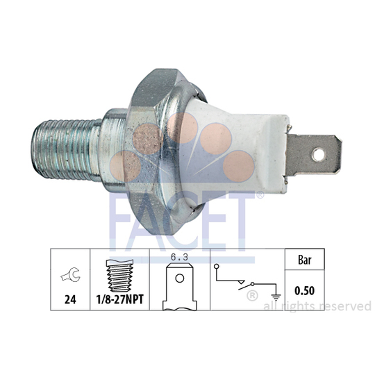 7.0068 - Oil Pressure Switch 