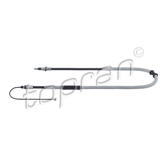 701 492 - Cable, parking brake 