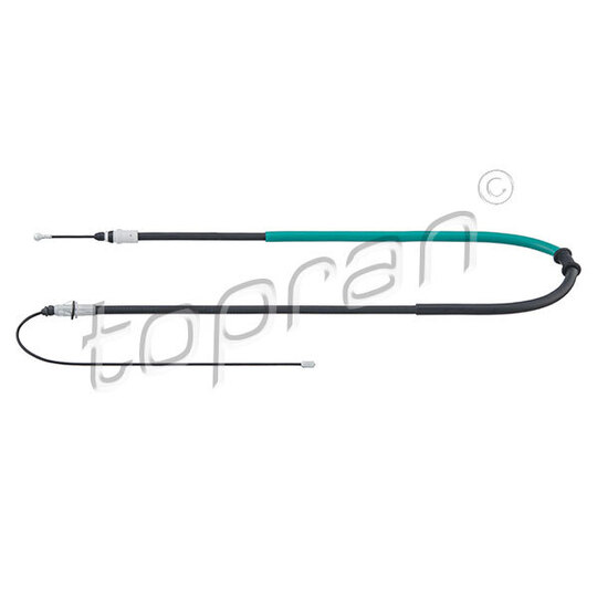 701 494 - Cable, parking brake 
