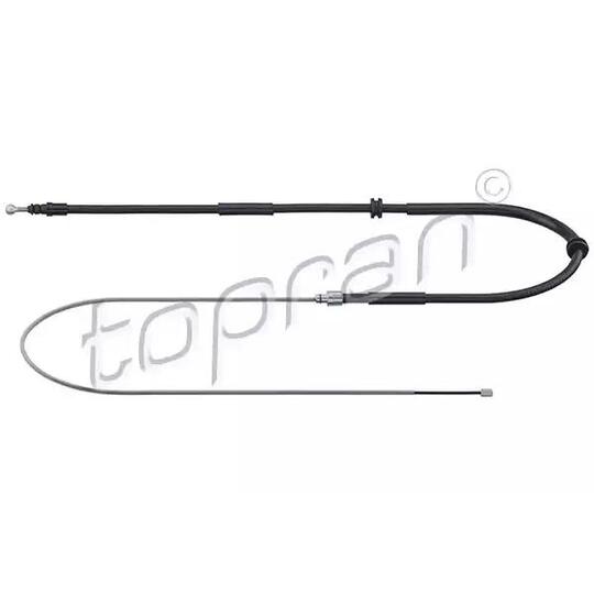 701 503 - Cable, parking brake 