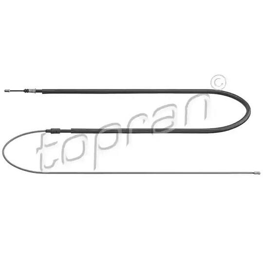 701 507 - Cable, parking brake 