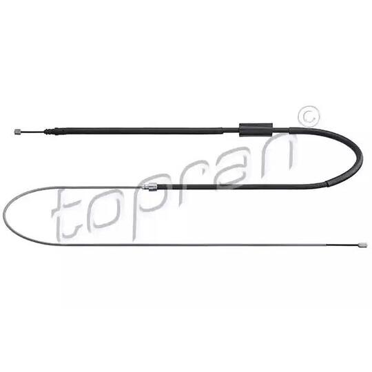 701 511 - Cable, parking brake 
