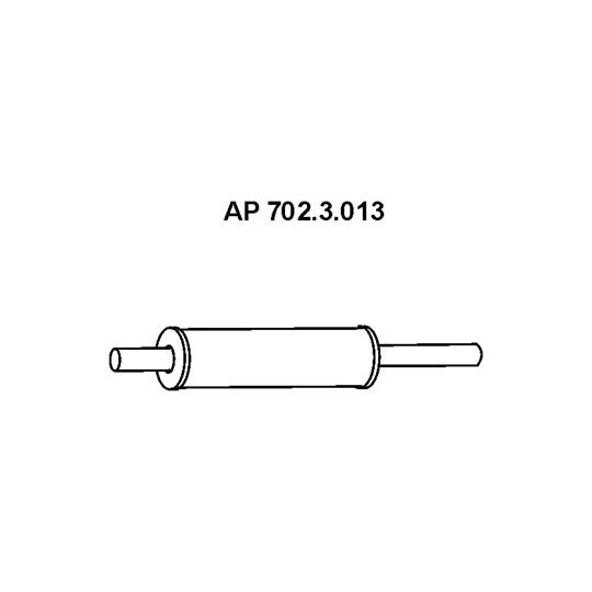 702.3.013 - Front Silencer 