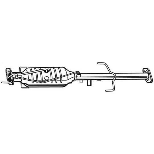 73047 - Soot/Particulate Filter, exhaust system 