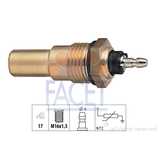 7.3057 - Sensor, coolant temperature 