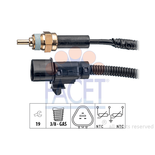 7.3374 - Sensor, coolant temperature 