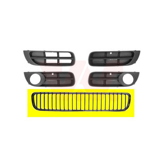 7627590 - Ventilation Grille, bumper 