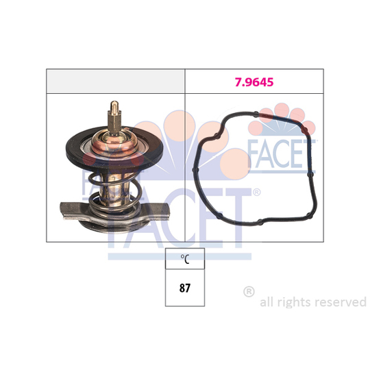 7.8595 - Thermostat, coolant 