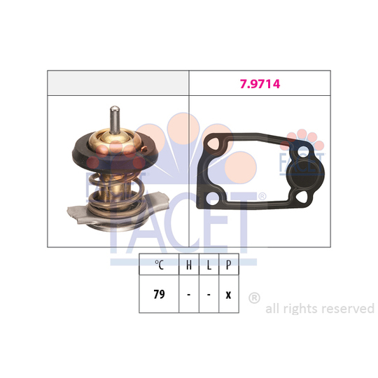 7.8942 - Thermostat, coolant 