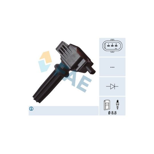 80255 - Ignition coil 