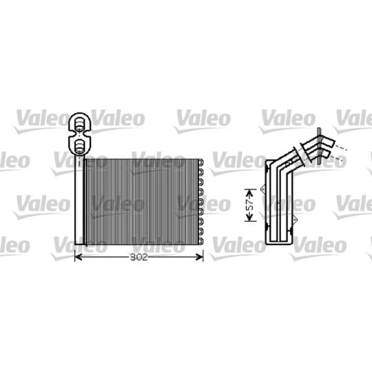 812324 - Heat Exchanger, interior heating 