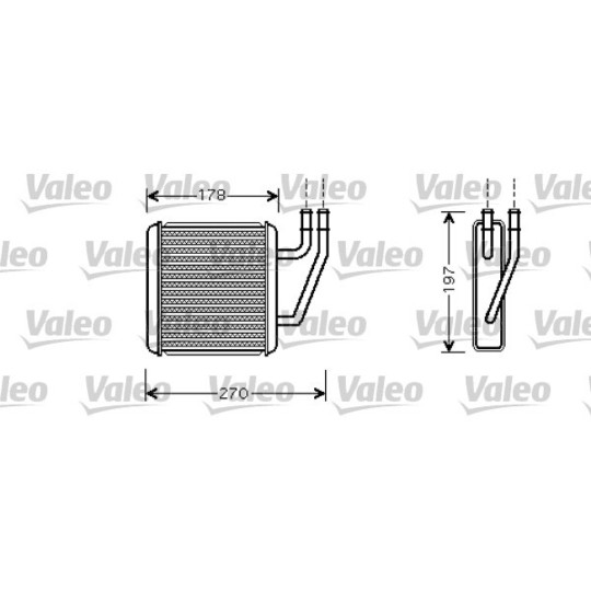 812361 - Heat Exchanger, interior heating 