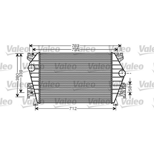 817864 - Intercooler, charger 