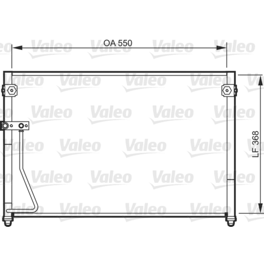 818085 - Condenser, air conditioning 