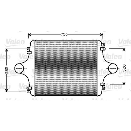 818743 - Intercooler, charger 