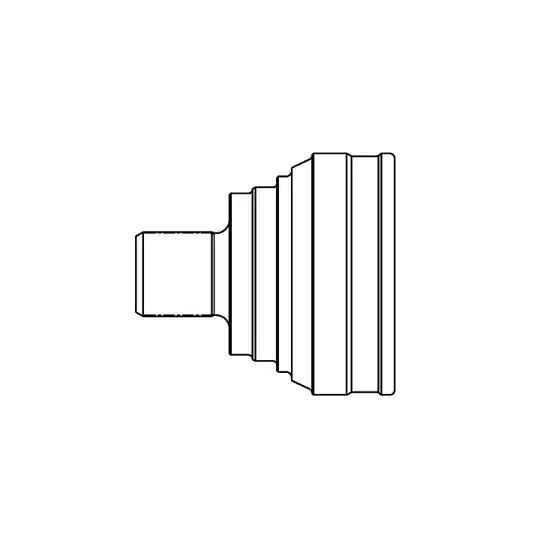 830001 - Joint Kit, drive shaft 