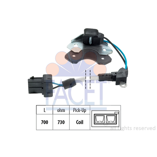 8.4961/1 - Sensor, ignition pulse 