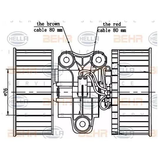 8EW 351 000-341 - Salongipuhur 