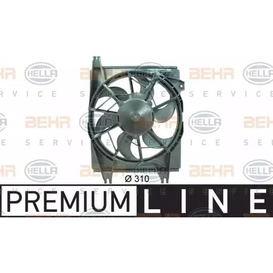 8EW 351 034-541 - Fan, A/C condenser 