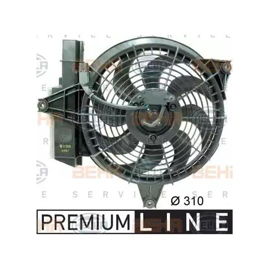 8EW 351 034-601 - Fan, A/C condenser 