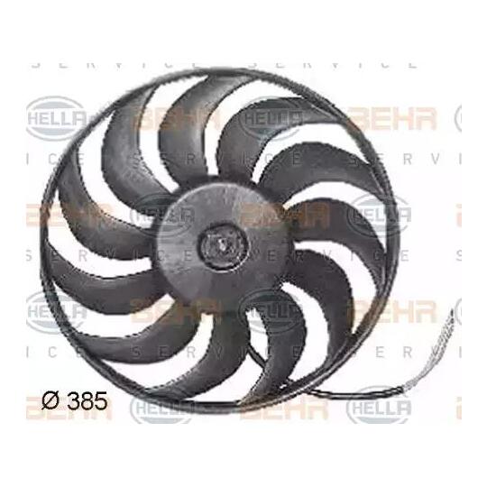 8EW 351 038-361 - Fan, radiator 