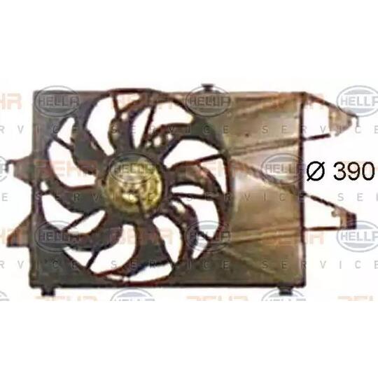 8EW 351 044-501 - Fan, radiator 