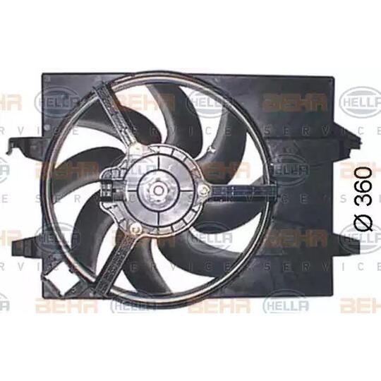 8EW 351 044-551 - Fan, radiator 