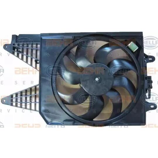 8EW 351 149-221 - Ventilaator, mootorijahutus 