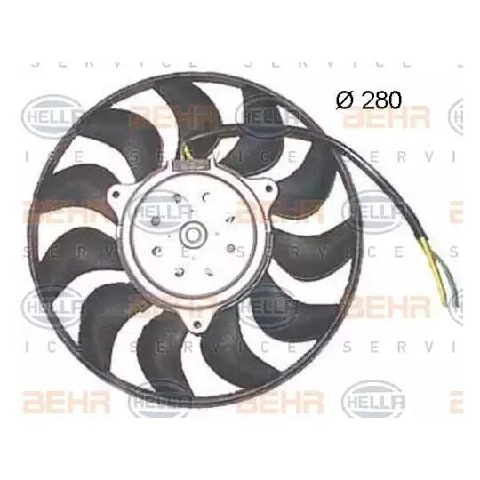 8EW 351 150-034 - Fan, radiator 