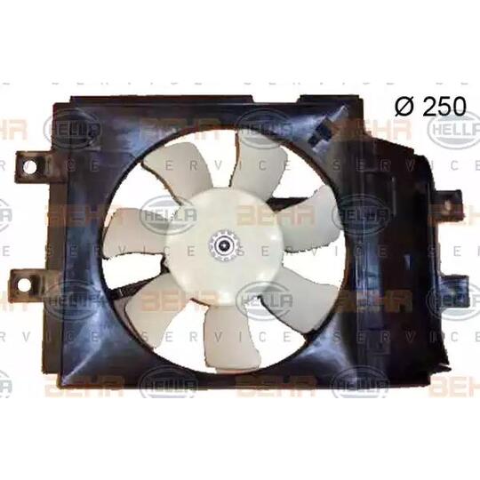8EW 351 150-124 - Fan, radiator 