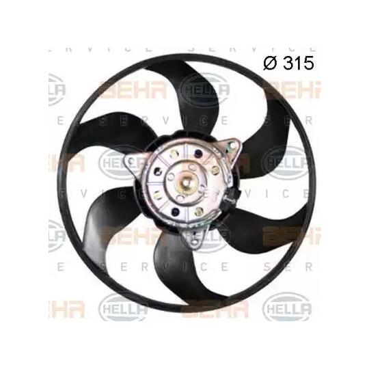 8EW 351 150-204 - Fan, radiator 